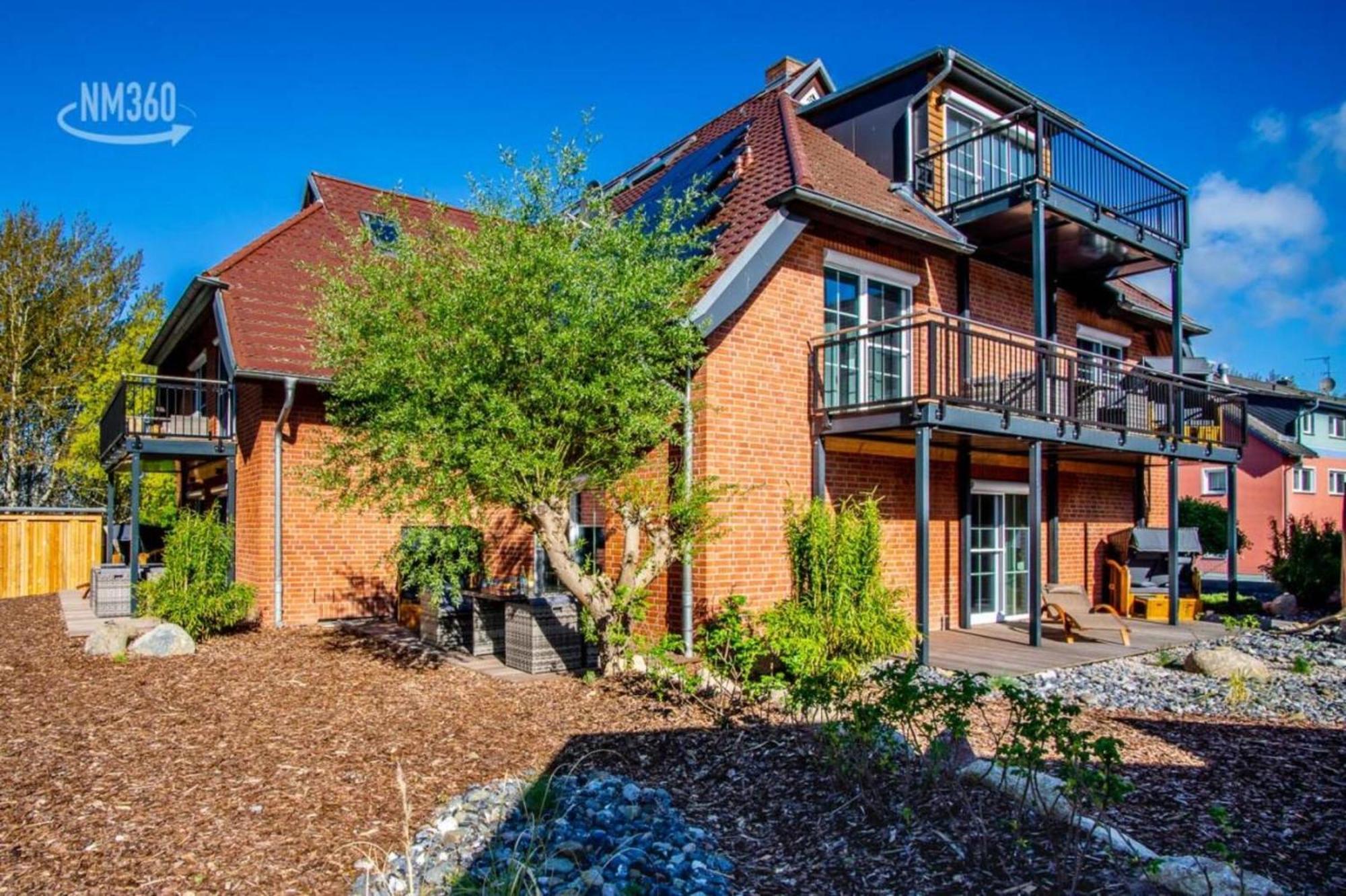 Traumhaftes Appartement Mit Balkon - Odins Blick Wohnung 6 - Mit Privatstrand, Sauna Lobbe Zewnętrze zdjęcie